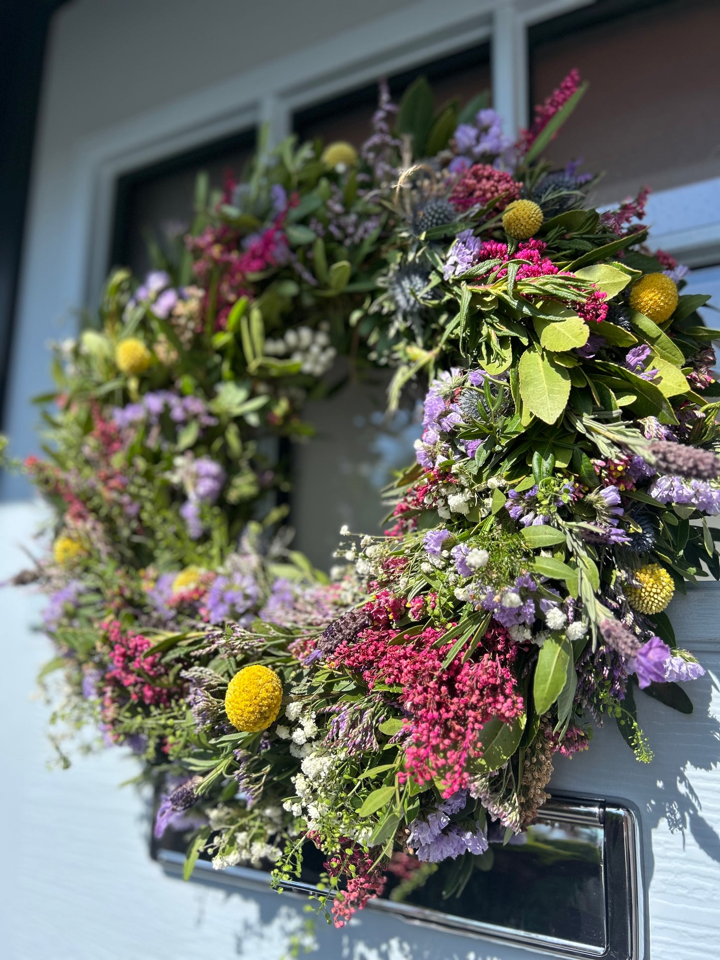 Colourful Spring/Easter Wreath