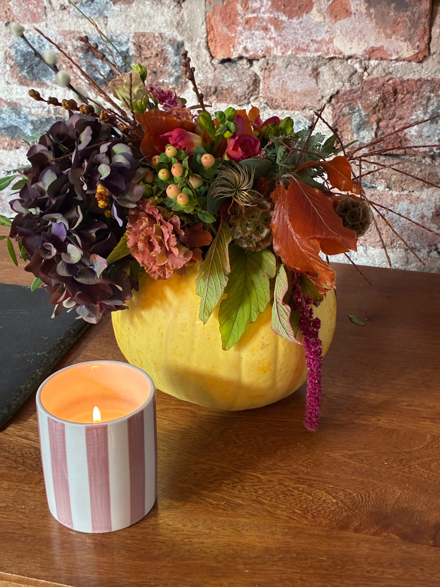 Floral Pumpkin arrangement