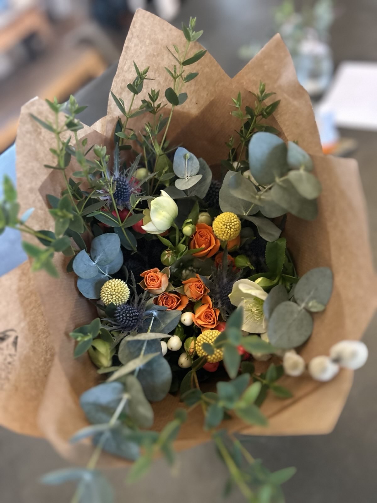 Rustic Charm Hand-Tied Bouquet