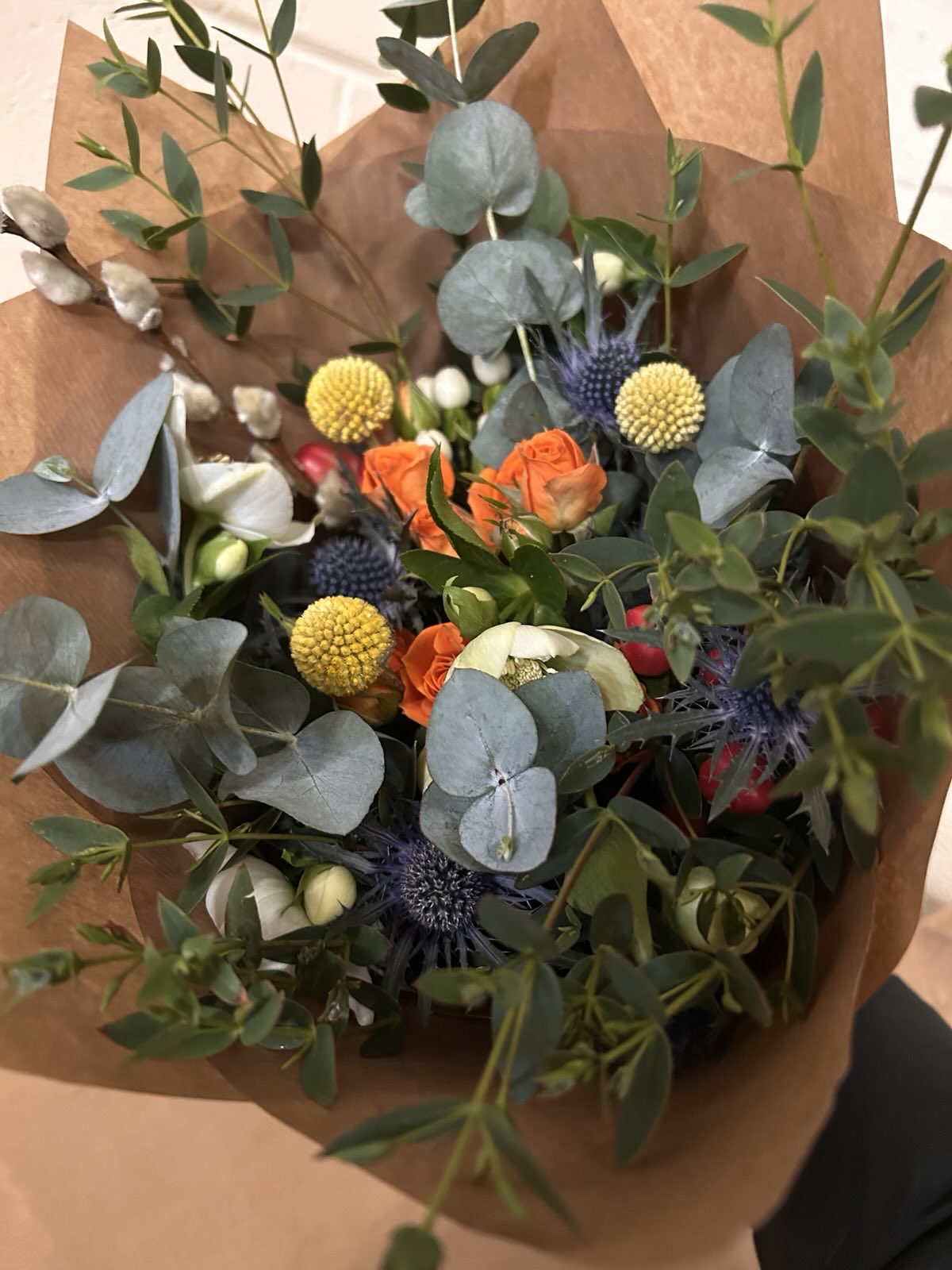 Rustic Charm Hand-Tied Bouquet