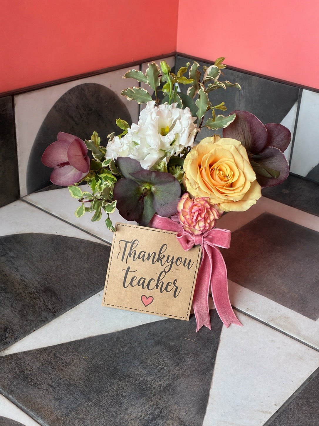 Thank you teacher jam jar summer gift