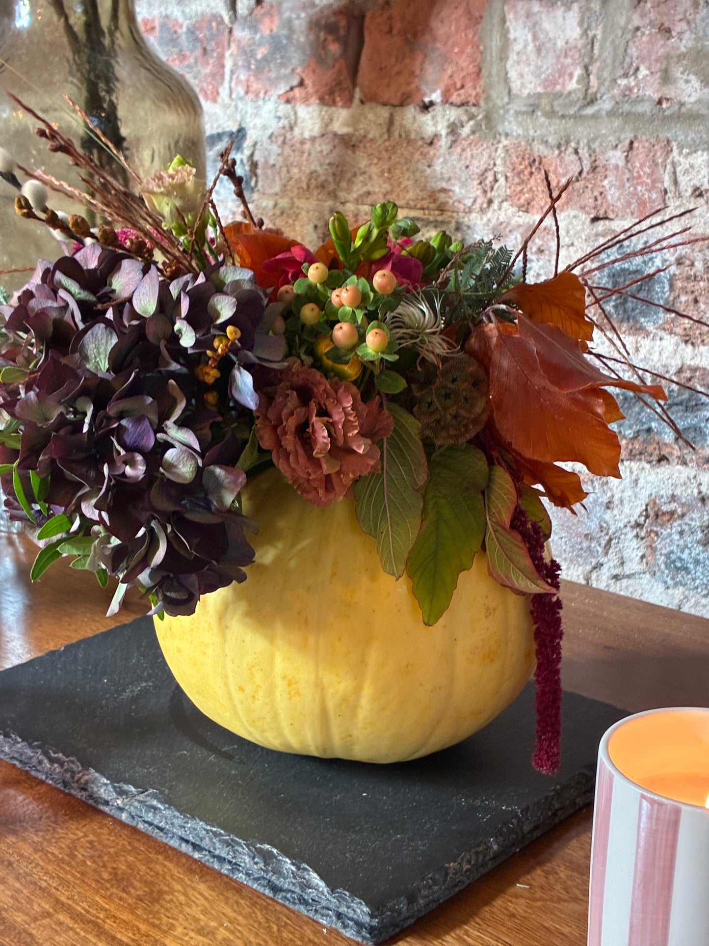 Floral Pumpkin arrangement