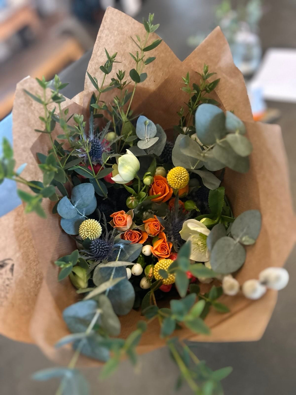 Rustic Charm Hand-Tied Bouquet – The Rebel Stem